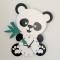 Ρολόι Tοίχου Panda